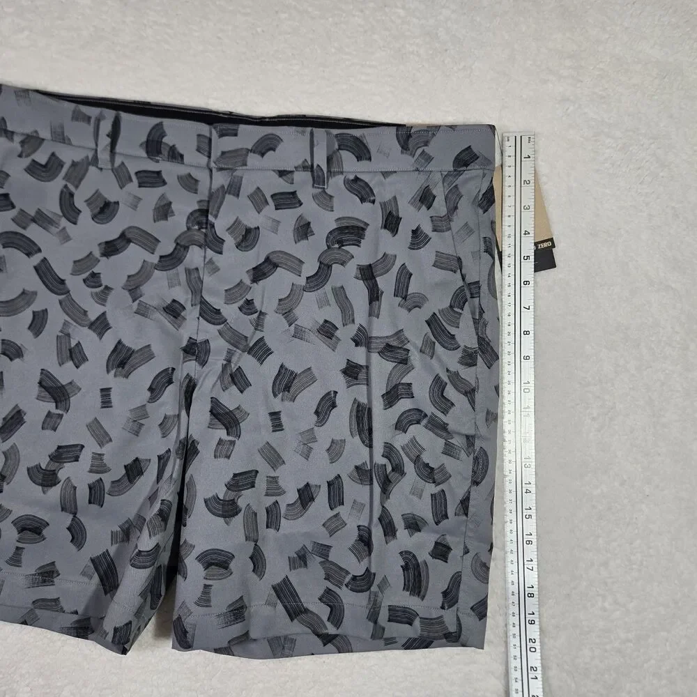 Nike Golf Repel Shorts Mens 40 Smoke Grey Black Brushstroke Print FD5725-070 NEW